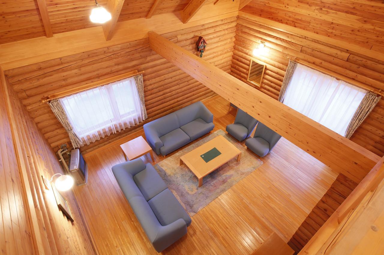 Log Hotel Larch Lake Kanayama Minamifurano Værelse billede